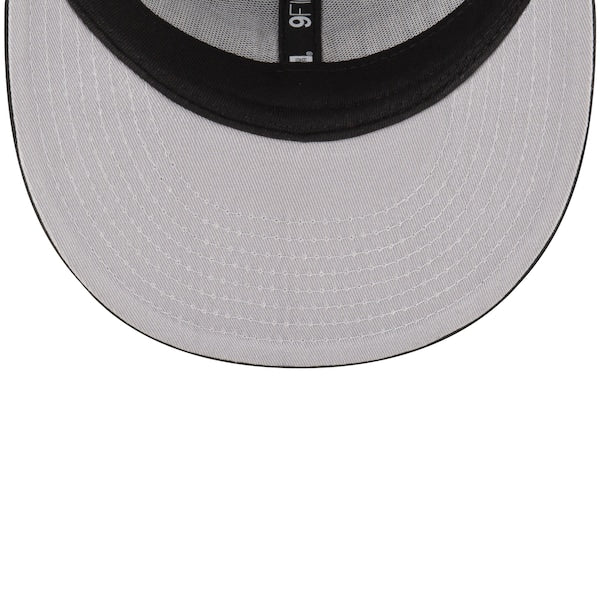 Kansas City Chiefs New Era Super Bowl LVIII Champions Locker Room Low Profile 9FIFTY Adjustable Hat - Cream/Black