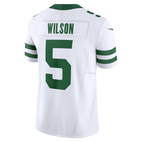 Garrett Wilson New York Jets Nike Vapor F.U.S.E. Limited Jersey  - Legacy White/Black