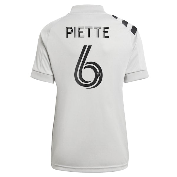 Samuel Piette CF Montréal adidas Women's 2021 Secondary Replica Jersey - Gray