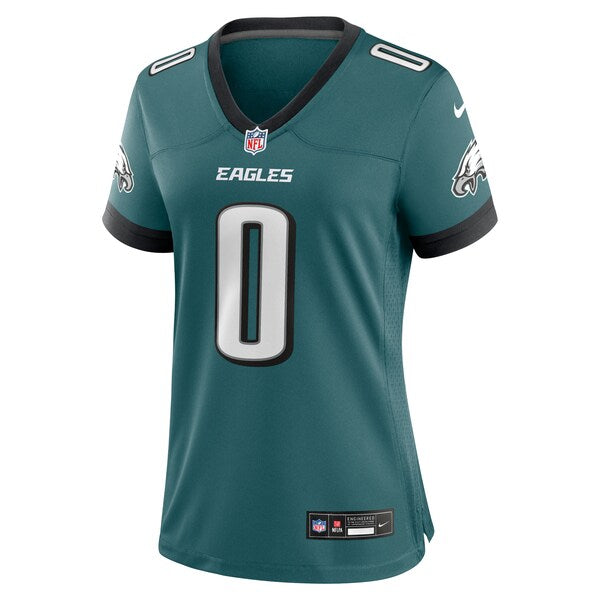 Josh Uche Philadelphia Eagles Nike Women's Team Game Jersey - Midnight Green