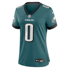 Josh Uche Philadelphia Eagles Nike Women's Team Game Jersey - Midnight Green