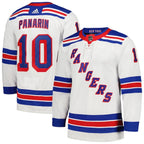 Artemi Panarin New York Rangers adidas Away Primegreen Authentic Player Jersey - White/Blue/Navy