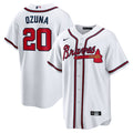 Marcell Ozuna Atlanta Braves Nike Home Replica Jersey - White