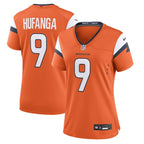 Talanoa Hufanga Denver Broncos Nike Women's Team Game Jersey -  Orange