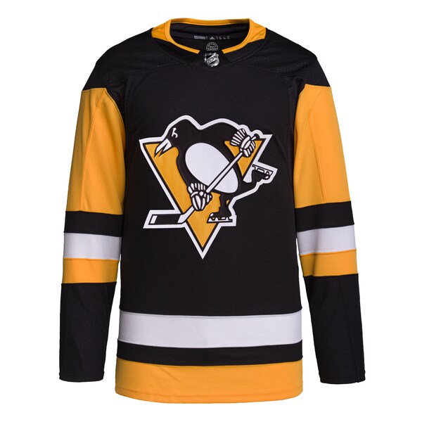 Pittsburgh Penguins adidas Home Primegreen Authentic Jersey - Black