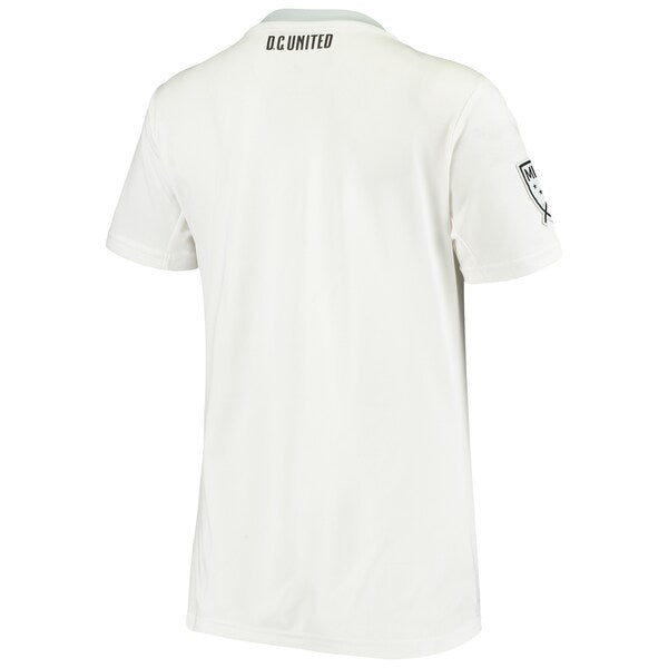 D.C. United adidas Women's 2020 Away Team Replica Jersey - White