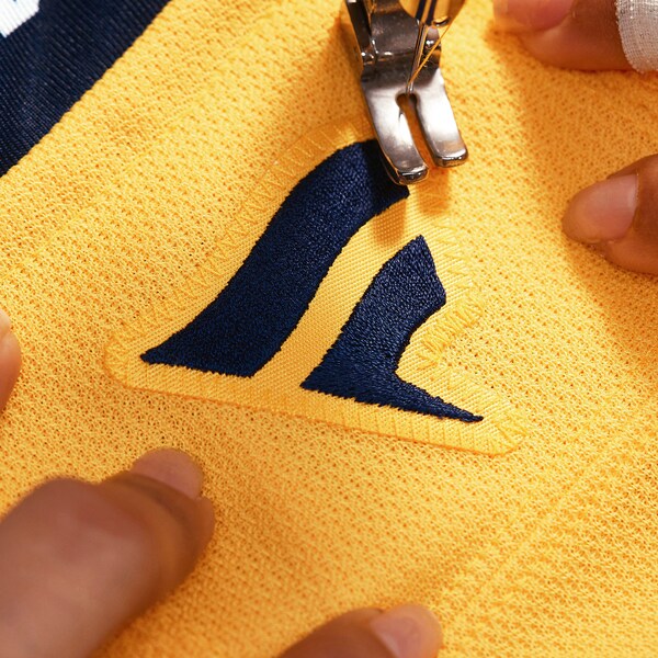 Nashville Predators  Home Authentic Pro Jersey - Yellow