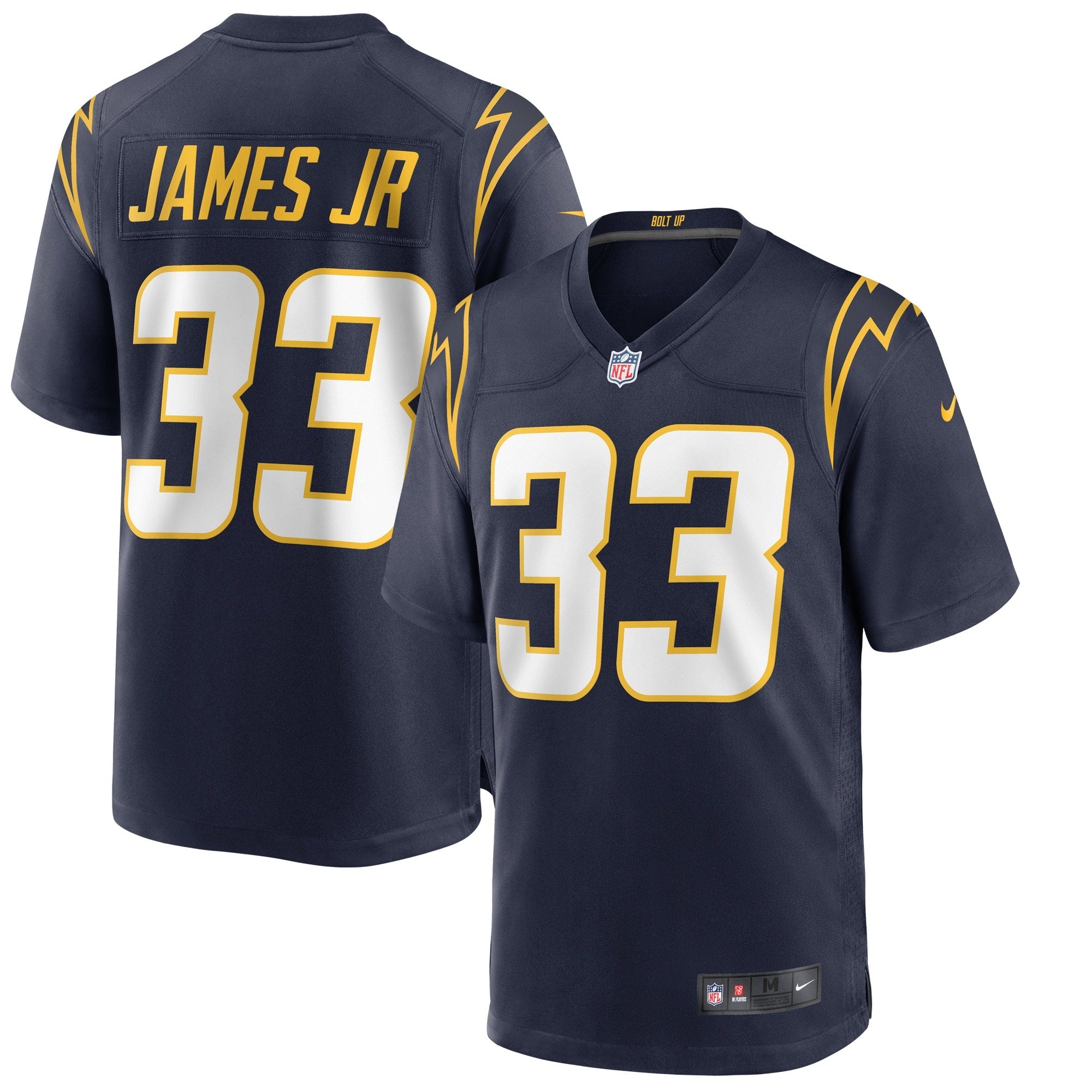 Derwin James Los Angeles Chargers Nike Game Jersey - White/Navy/Royal