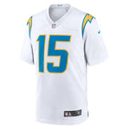 Ladd McConkey Los Angeles Chargers Nike Game Jersey -  White/Navy/Royal