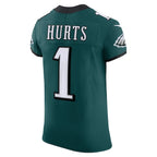 Jalen Hurts Philadelphia Eagles Nike Alternate Vapor F.U.S.E. Elite Jersey - Midnight Green/Black/Kelly Green