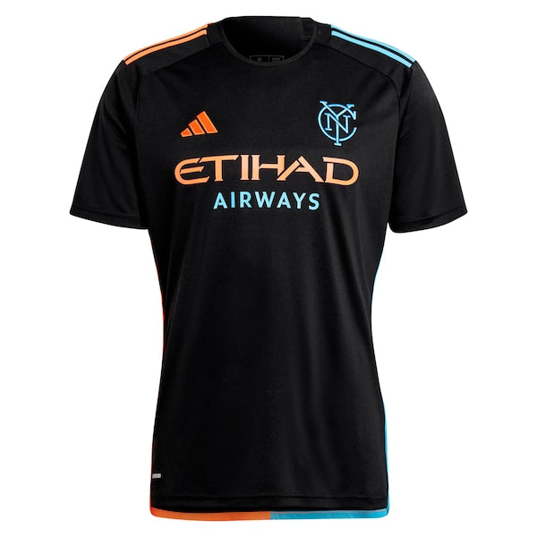 New York City FC adidas 2024 24/7 Kit Replica Jersey – Black