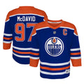 Connor McDavid Edmonton Oilers Youth Home Replica Player Jersey - Royal