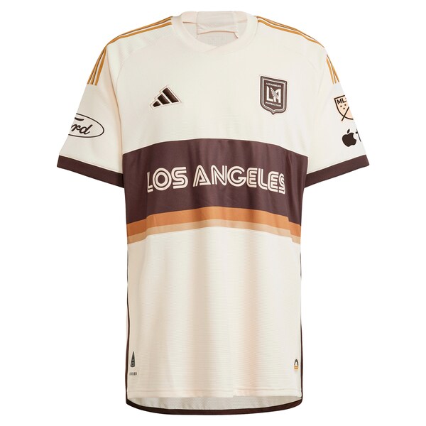 LAFC adidas 2024 Archive Authentic Jersey - Tan