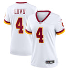 Frankie Luvu Washington Commanders Nike Women's Game Super Bowl Era Jersey - White