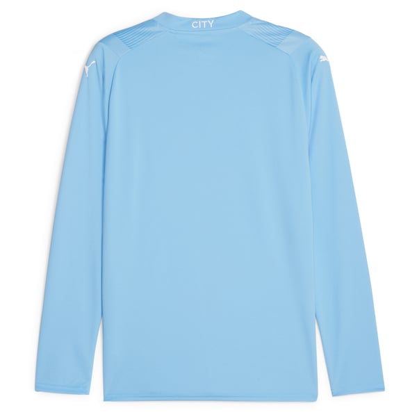 Manchester City Puma 2023/24 Home Replica Long Sleeve Jersey - Sky Blue