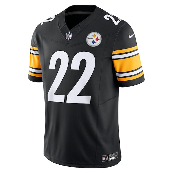 Najee Harris Pittsburgh Steelers Nike Vapor F.U.S.E. Limited Jersey - Black/White