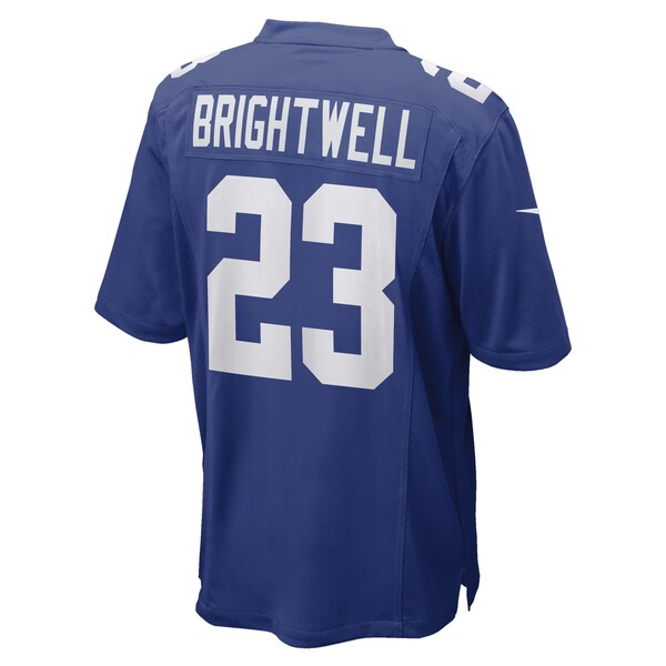 Gary Brightwell New York Giants Nike Team Game Player Jersey - Royal