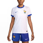 France National Team Nike Women's 2024 Away Replica Blank Jersey - White
