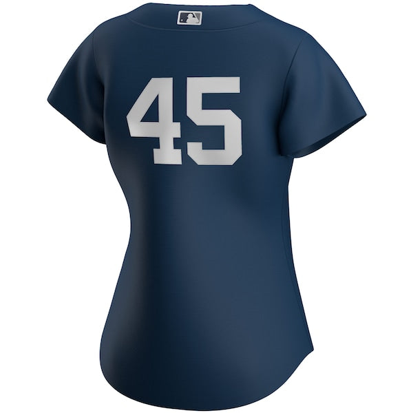 Gerrit Cole New York Yankees Nike Women's Alternate Replica Player Jersey - Navy/White