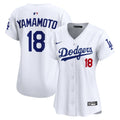 Yoshinobu Yamamoto Los Angeles Dodgers Nike Dri-FIT Home Limited Jersey - White