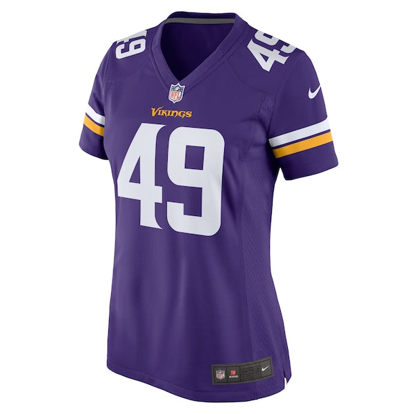 Seth Vernon Minnesota Vikings Nike Women's Game Jersey -  Purple