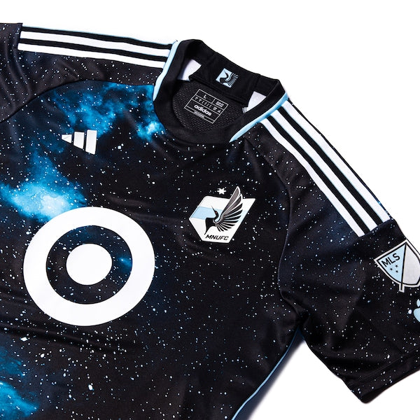 Minnesota United FC adidas 2024 Starry Night Authentic Custom Jersey - Black