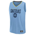Jaylen Wells Memphis Grizzlies  Fast Break Replica Player Jersey - Statement Edition - Light Blue