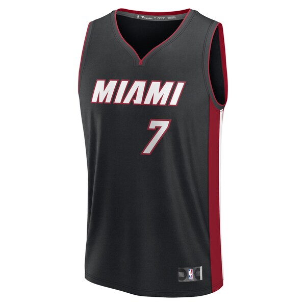 Kel'el Ware Miami Heat  Youth Fast Break Replica Player Jersey - Icon Edition - Black