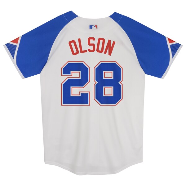 Matt Olson Atlanta Braves Nike Preschool City Connect Limited Player Jersey - White