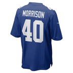 Joe Morrison New York Giants Nike Retired Player Jersey - Royal