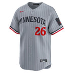 Max Kepler Minnesota Twins Nike Road Limited Player Jersey – Gray