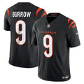 Joe Burrow Cincinnati Bengals Nike Vapor F.U.S.E. Limited Jersey - Black/White/Orange