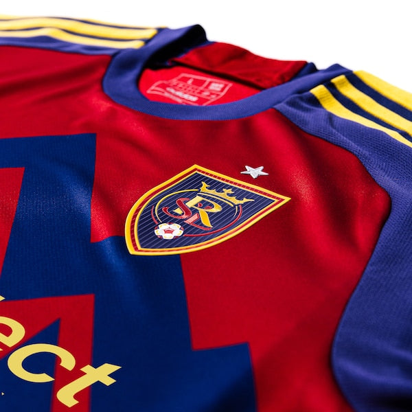 Real Salt Lake adidas 2024 Peak Utah Authentic Custom Jersey – Red