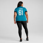 Jerome Carvin Jacksonville Jaguars Nike Women's  Game Jersey -  Teal