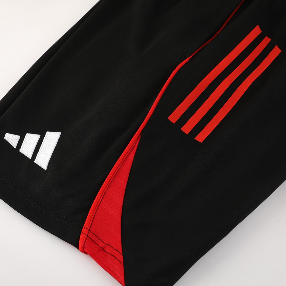 Adidas Short Sleeve Training Jersey Set - AD09- Red/Black