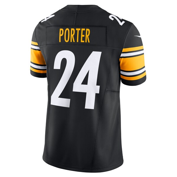 Joey Porter Jr. Pittsburgh Steelers Nike Vapor F.U.S.E. Limited Jersey - Black/White