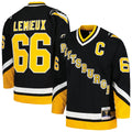 Mario Lemieux Pittsburgh Penguins  1992/93 Blue Line Player Jersey - Black