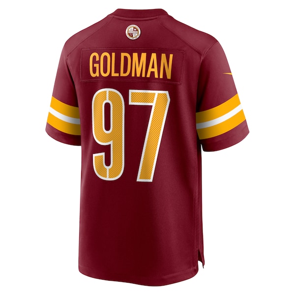 Eddie Goldman Washington Commanders Nike Team Game Jersey -  Burgundy