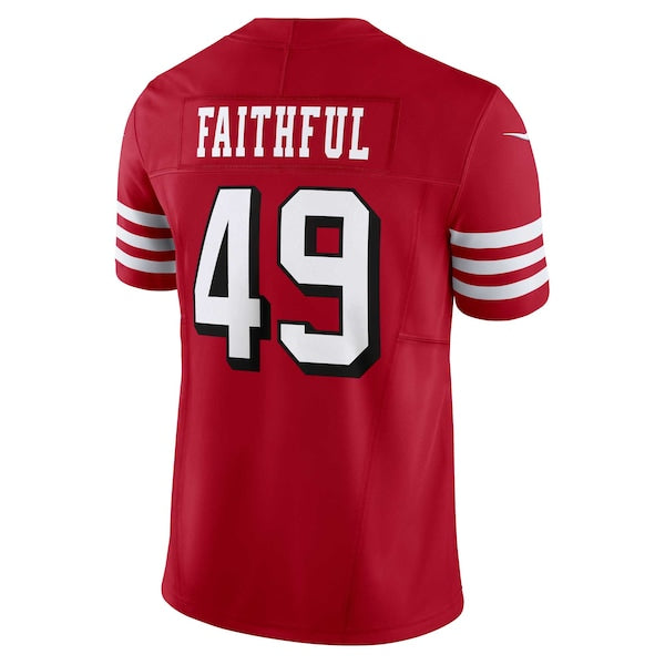 The Faithful San Francisco 49ers Nike Vapor F.U.S.E. Limited Jersey - Scarlet