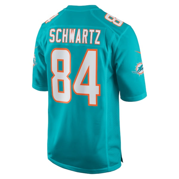 Anthony Schwartz Miami Dolphins Nike Team Game Jersey -  Aqua