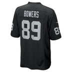 Brock Bowers Las Vegas Raiders Nike 2024 NFL Draft First Round Pick Player Game Jersey - Black