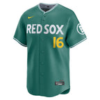 Jarren Duran Boston Red Sox Nike 2025 City Connect Limited Player Jersey - Green