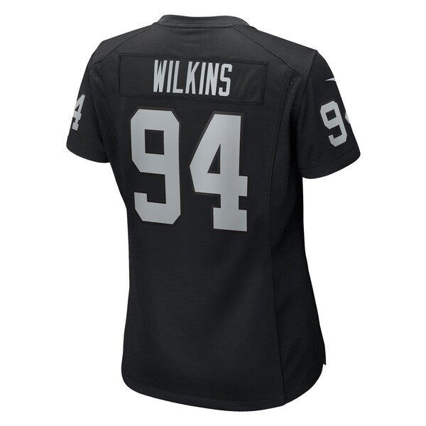 Christian Wilkins Las Vegas Raiders Nike Women's Team Game Jersey - Black
