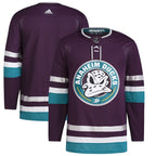 Anaheim Ducks adidas 30th Anniversary Primegreen Authentic Jersey – Purple