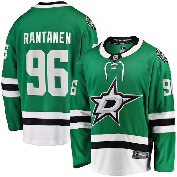 Mikko Rantanen Dallas Stars  Home Breakaway Jersey - Kelly Green
