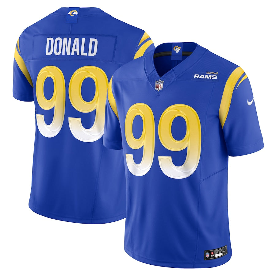 Aaron Donald Los Angeles Rams Nike Vapor F.U.S.E. Limited Jersey - White/Royal