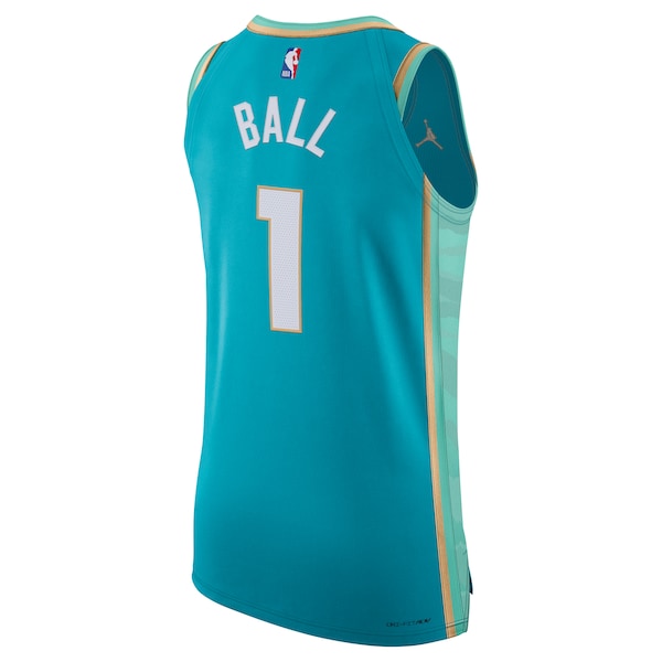 Jordan Brand LaMelo Ball Charlotte Hornets  Authentic Jersey - City Edition - Teal
