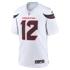 Nico Collins Houston Texans Nike Game Jersey -  White/Red/Navy