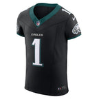 Jalen Hurts Philadelphia Eagles Nike Alternate Vapor F.U.S.E. Elite Jersey - Black/Green/Kelly Green