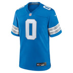 Jahmyr Gibbs Detroit Lions Nike Game Player Jersey - Blue/White/Black